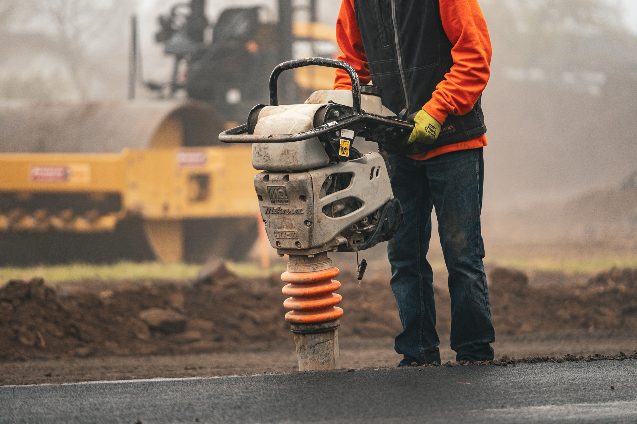 Trenching for utilities